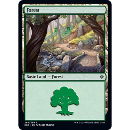 Forest (#268) | Throne of Eldraine