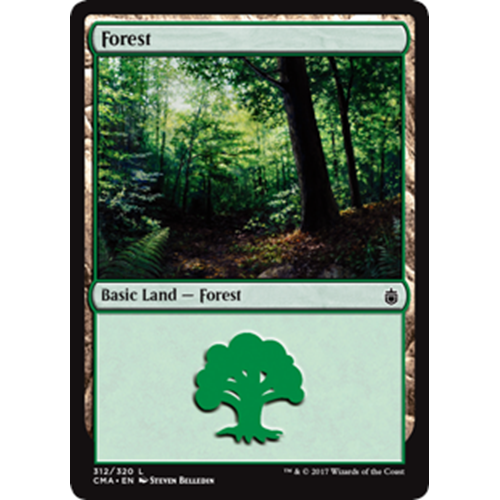 Forest #312 | Commander Anthology