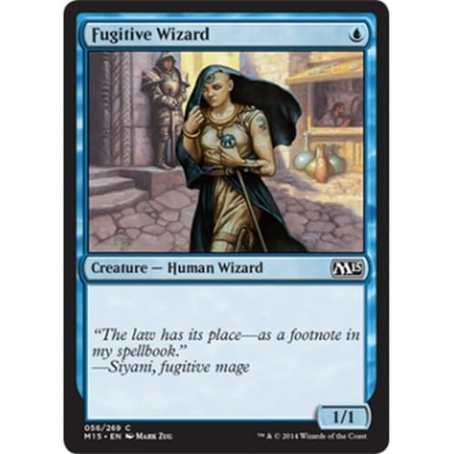 Fugitive Wizard (foil) | Magic 2015 Core Set