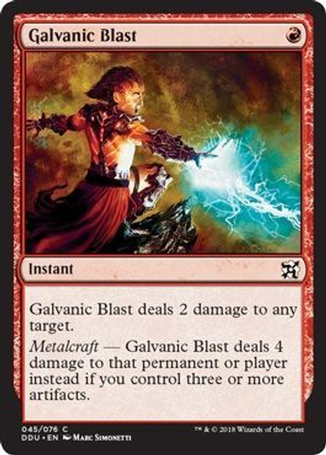 Galvanic Blast | Duel Decks: Elves vs. Inventors