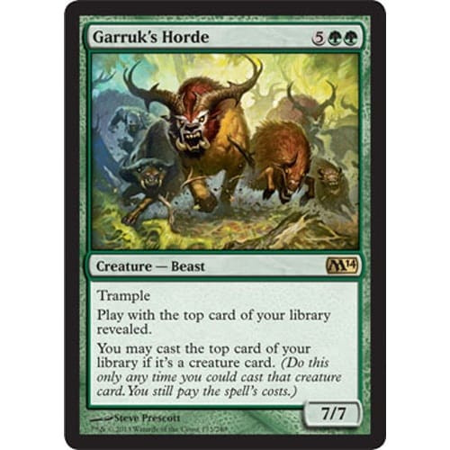Garruk's Horde (foil)