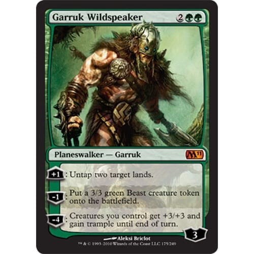 Garruk Wildspeaker  (foil) | Magic 2011 Core Set