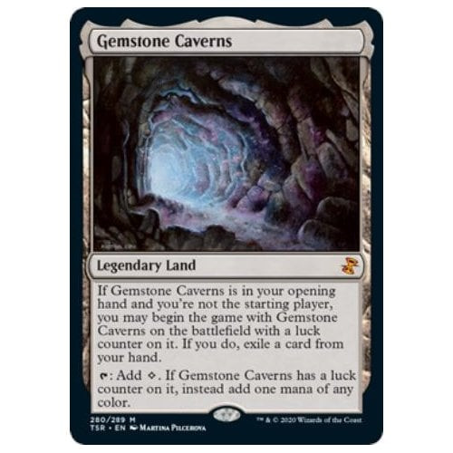 Gemstone Caverns (foil) | Time Spiral Remastered
