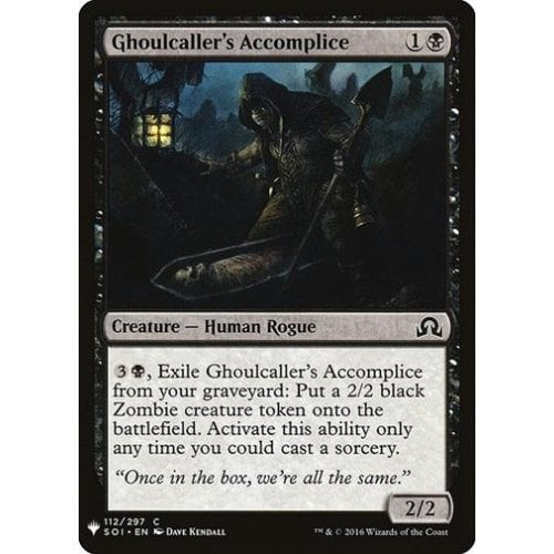 Ghoulcaller's Accomplice | Mystery Booster