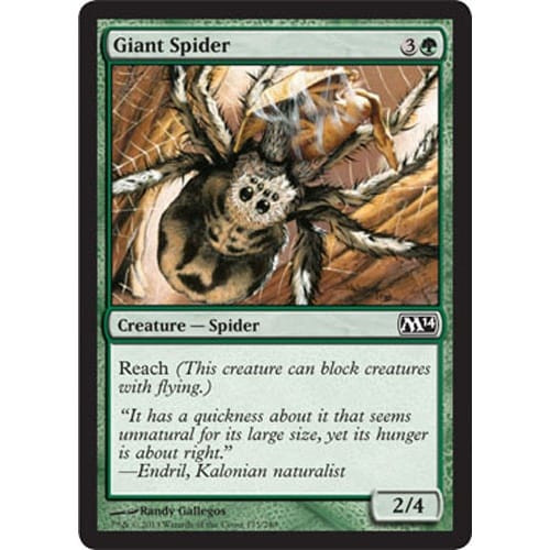 Giant Spider (foil) | Magic 2014 Core Set