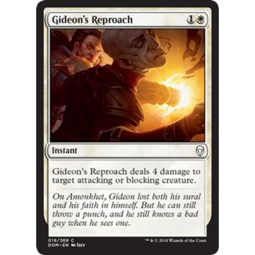 Gideon's Reproach (foil)