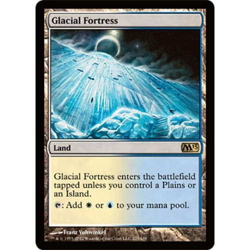 Glacial Fortress (foil) | Magic 2013 Core Set