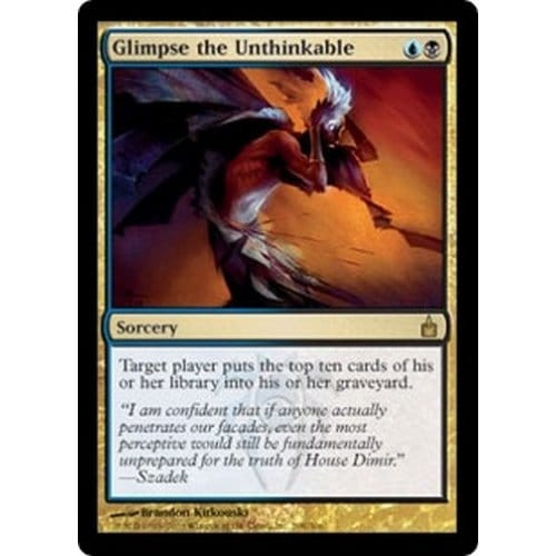 Glimpse the Unthinkable (foil) | Ravnica: City of Guilds