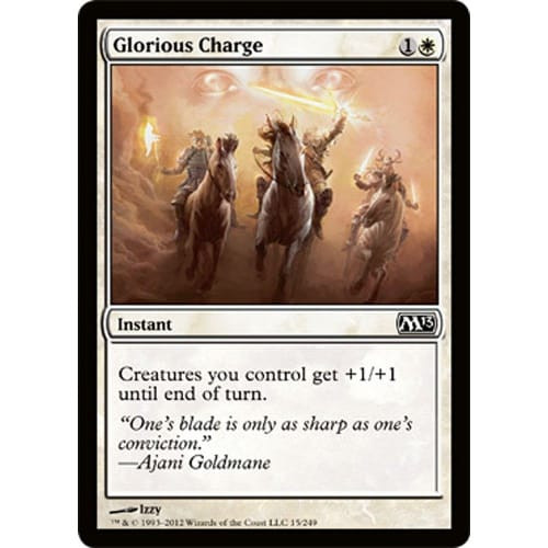 Glorious Charge (foil) | Magic 2013 Core Set