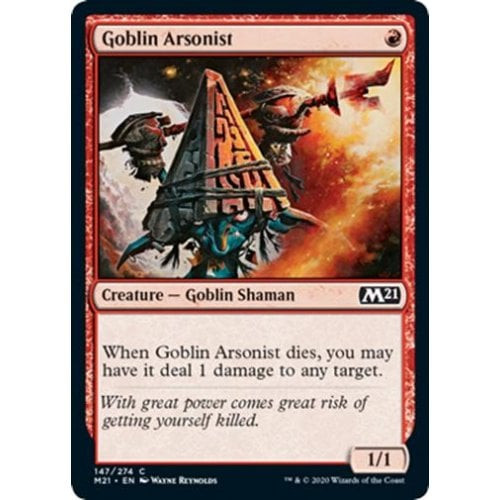 Goblin Arsonist (foil) | Core Set 2021