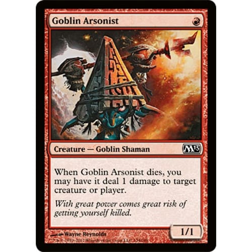 Goblin Arsonist (foil) | Magic 2013 Core Set