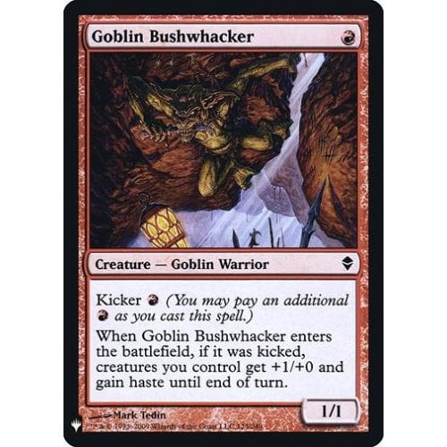 Goblin Bushwhacker (foil) | Mystery Booster