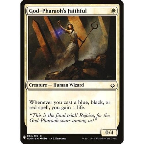 God-Pharaoh's Faithful