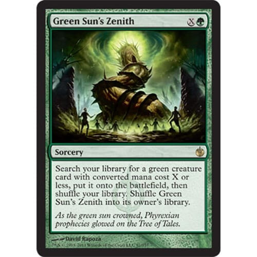 Green Sun's Zenith