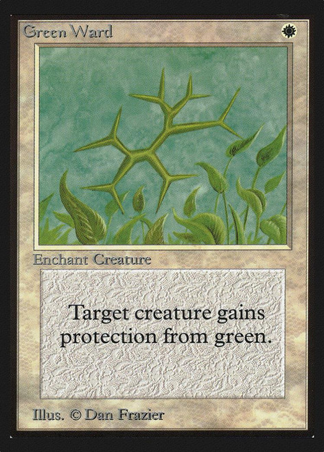 Green Ward (Not Tournament Legal)