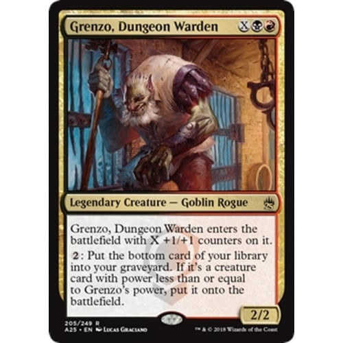 Grenzo, Dungeon Warden (foil) | Masters 25