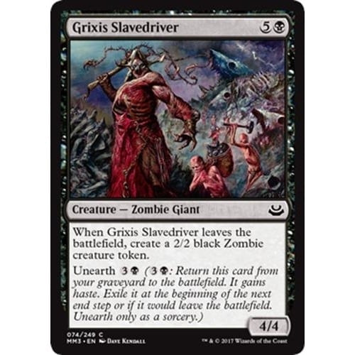 Grixis Slavedriver (foil)