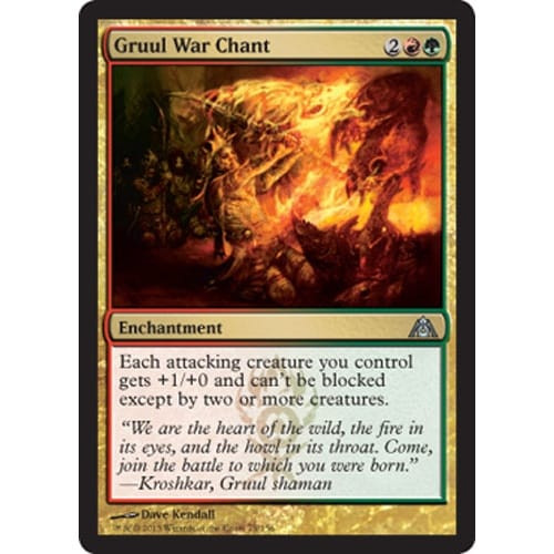 Gruul War Chant (foil)