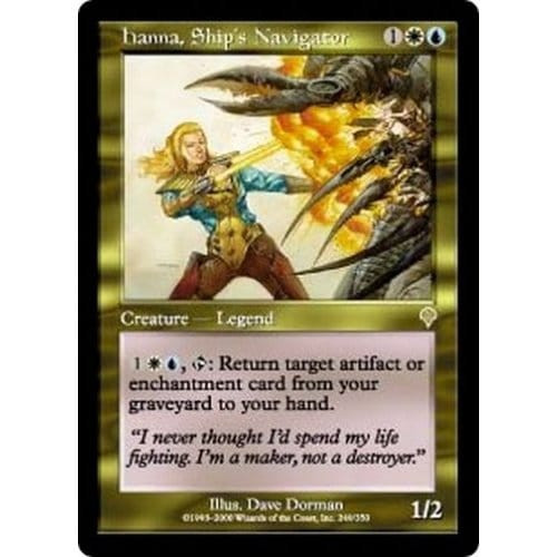 Hanna, Ship's Navigator