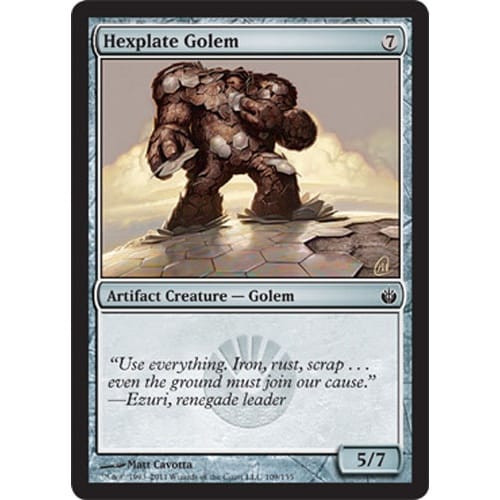 Hexplate Golem (foil)