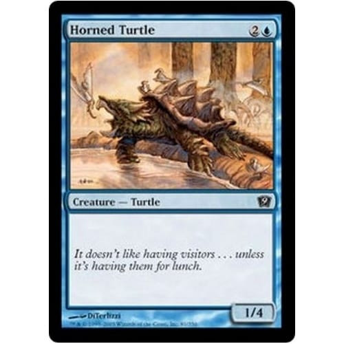 Horned Turtle (foil) | 9th Edition