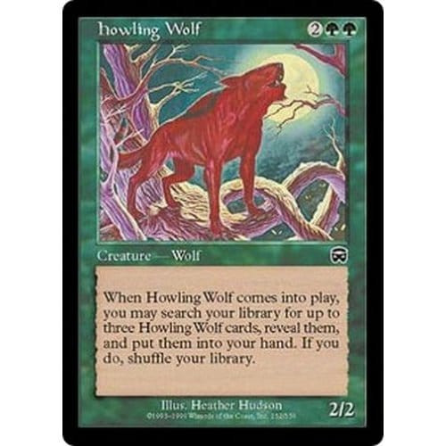 Howling Wolf (foil) | Mercadian Masques