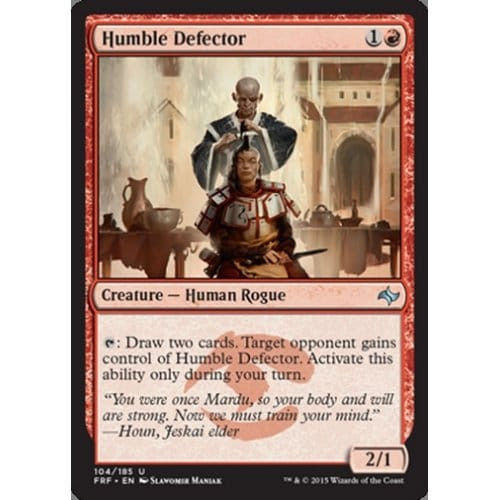 Humble Defector (foil) | Fate Reforged