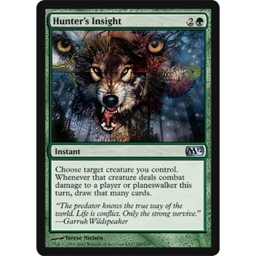 Hunter's Insight (foil) | Magic 2012 Core Set