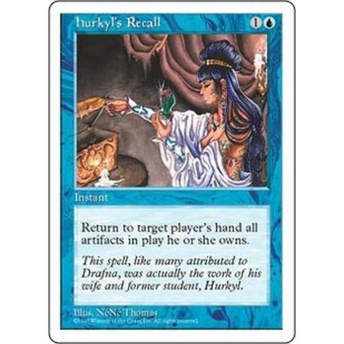 Hurkyl's Recall (foil) | Magic Madhouse