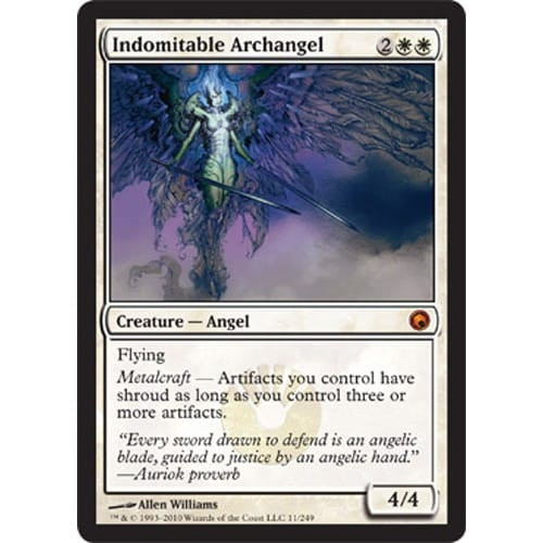 Indomitable Archangel (foil) | Scars of Mirrodin