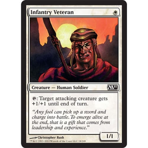 Infantry Veteran | Magic 2011 Core Set