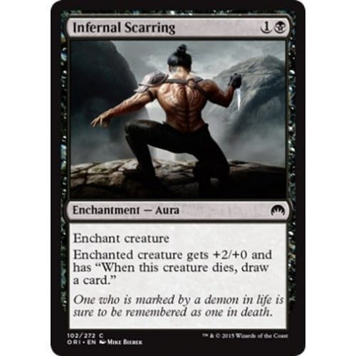 Infernal Scarring (foil) | Magic Origins