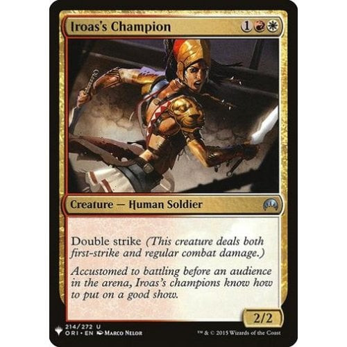 Iroas's Champion | Mystery Booster