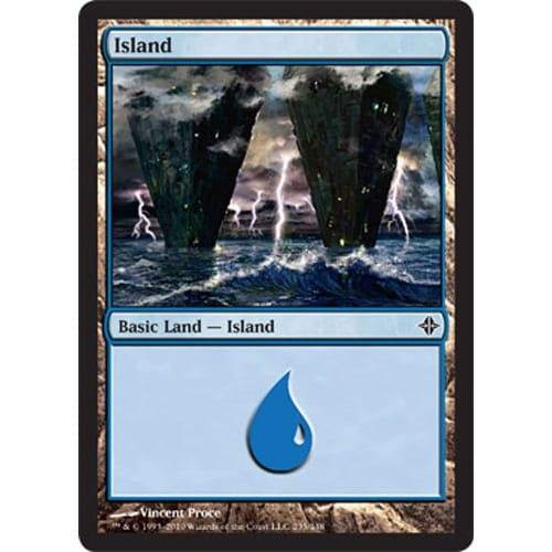 Island (#235) | Rise of the Eldrazi