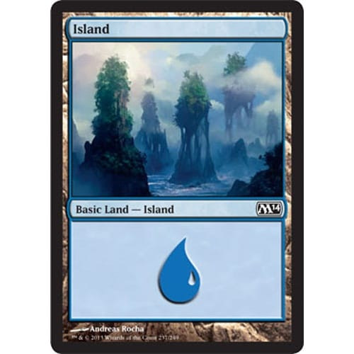 Island (#237) (foil) | Magic 2014 Core Set