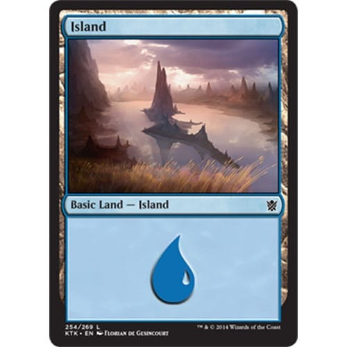 Island (#254) | Khans of Tarkir