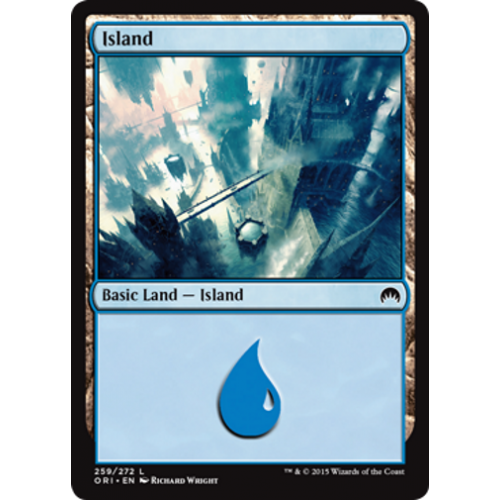 Island (#259) (foil)