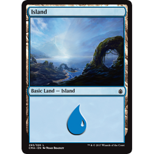 Island #293 | Commander Anthology