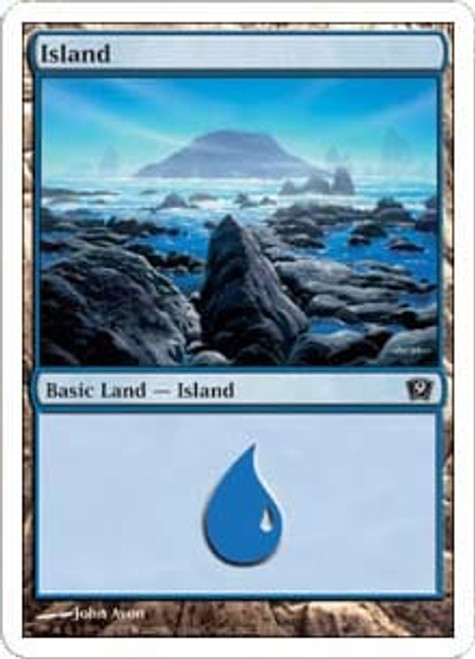Island  (#335) (foil) | 9th Edition