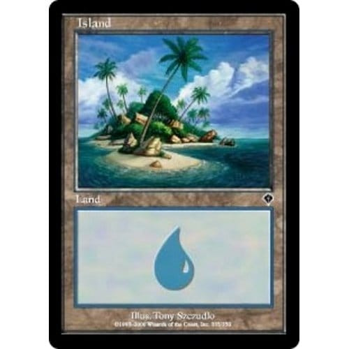 Island (#335) (foil) | Invasion