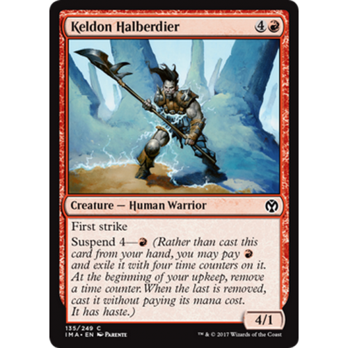 Keldon Halberdier (Foil)
