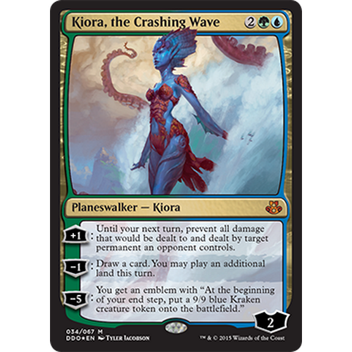 Kiora, the Crashing Wave (foil)