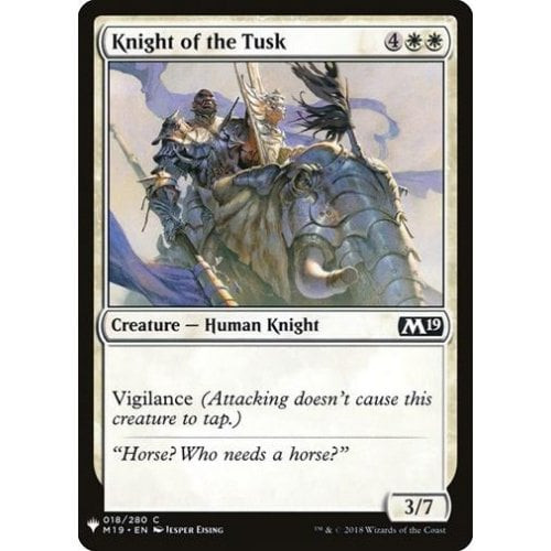 Knight of the Tusk