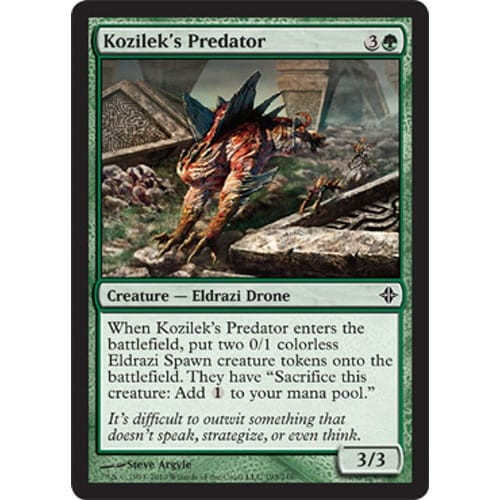 Kozilek's Predator (foil) | Rise of the Eldrazi