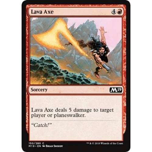 Lava Axe (foil)