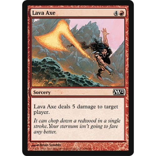 Lava Axe (foil)