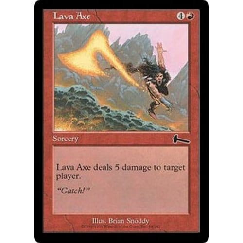 Lava Axe (foil)