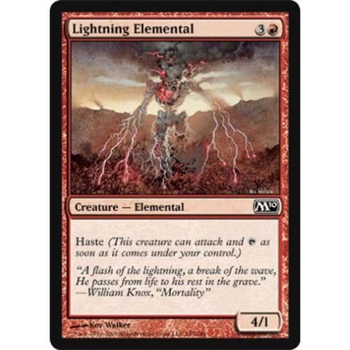 Lightning Elemental (foil) | Magic 2010 Core Set