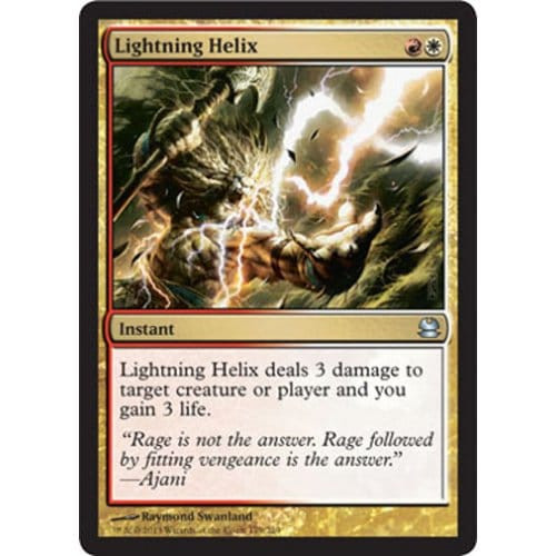 Lightning Helix (foil) | Modern Masters