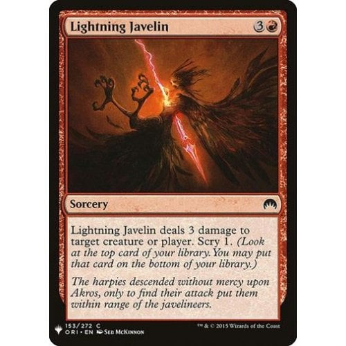 Lightning Javelin | Mystery Booster